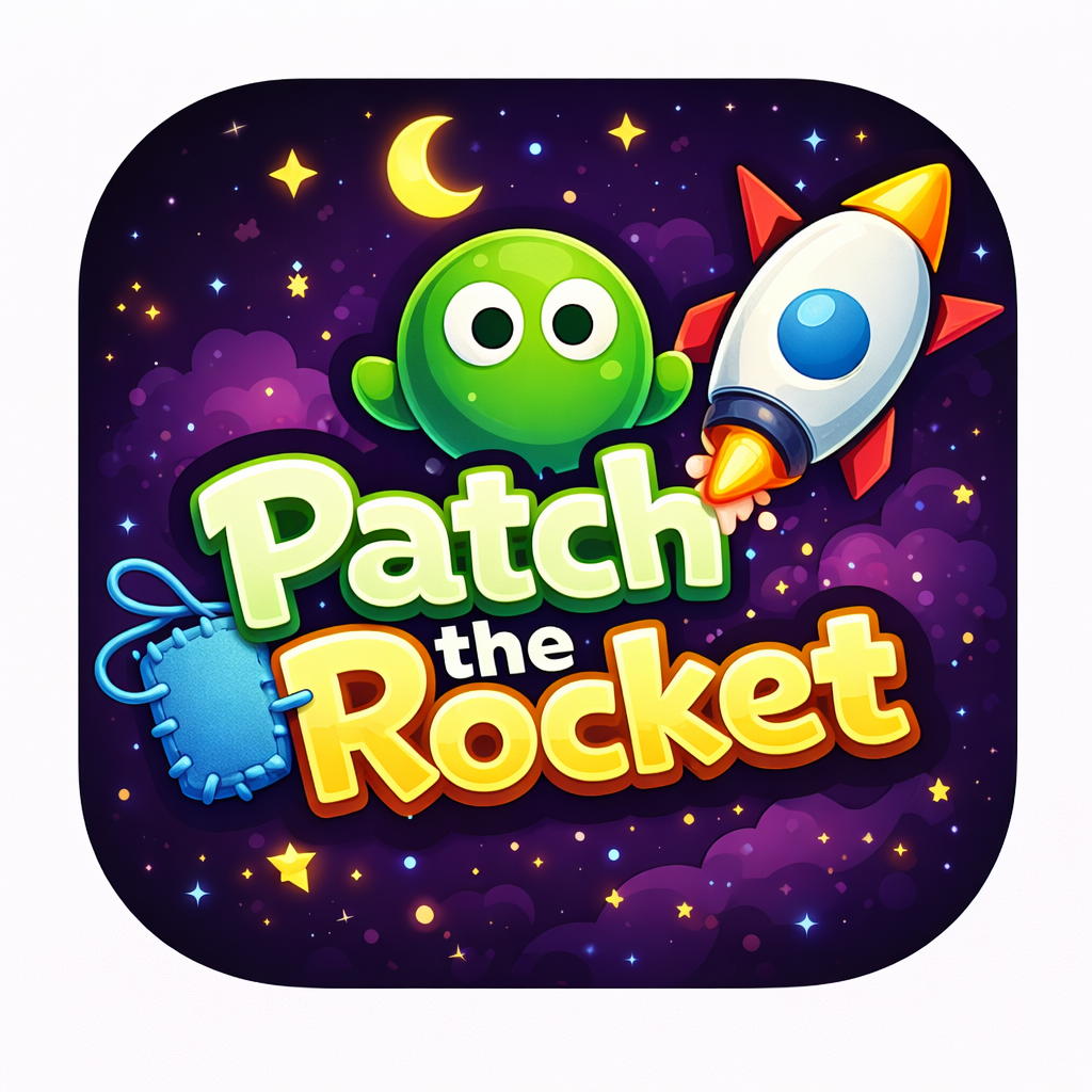 Patch the Rocket logo